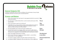 General Subjects 233 General Subjects 233